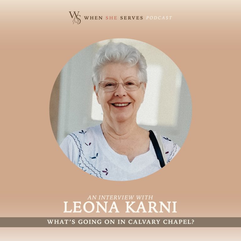 An Interview with Leona Karni – What’s Going on in Calvary Chapel?